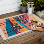 Tropical Sunset Palms I Outdoor Rug Gallery Image 2