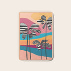 Tropical Sunset Palms I Bath Mat Gallery Image 1