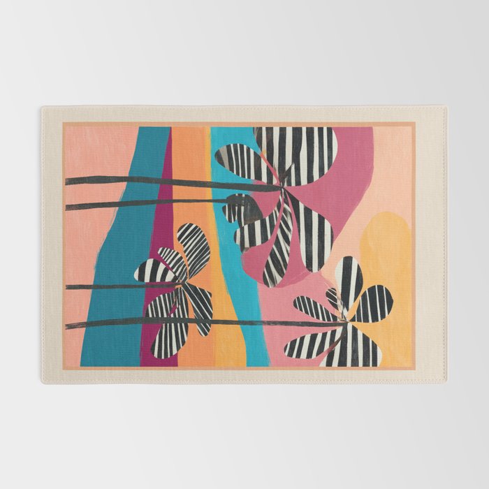 Tropical Sunset Palms I Rug Gallery Image 2