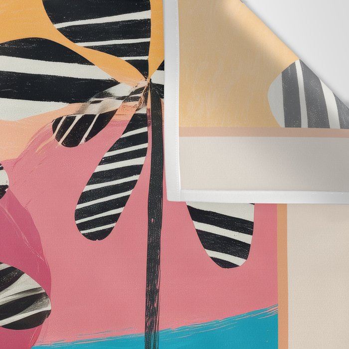 Tropical Sunset Palms I Wall Tapestry Gallery Image 3