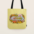 Capricorn Flowers Tote Bag Gallery Image 1