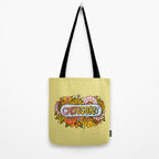 Capricorn Flowers Tote Bag Gallery Image 2