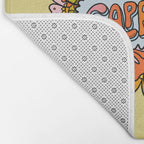 Capricorn Flowers Bath Mat Gallery Image 2