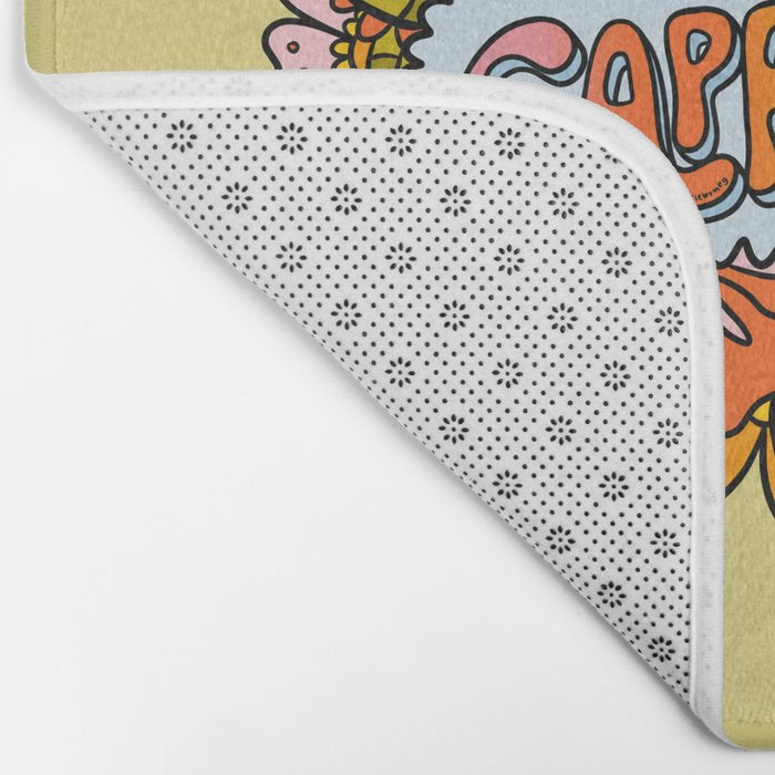 Capricorn Flowers Bath Mat Gallery Image 2