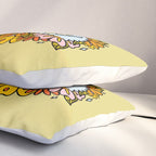 Capricorn Flowers Pillow Sham Gallery Image 3