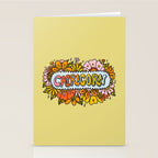 Capricorn Flowers Stationery Card Gallery Image 2