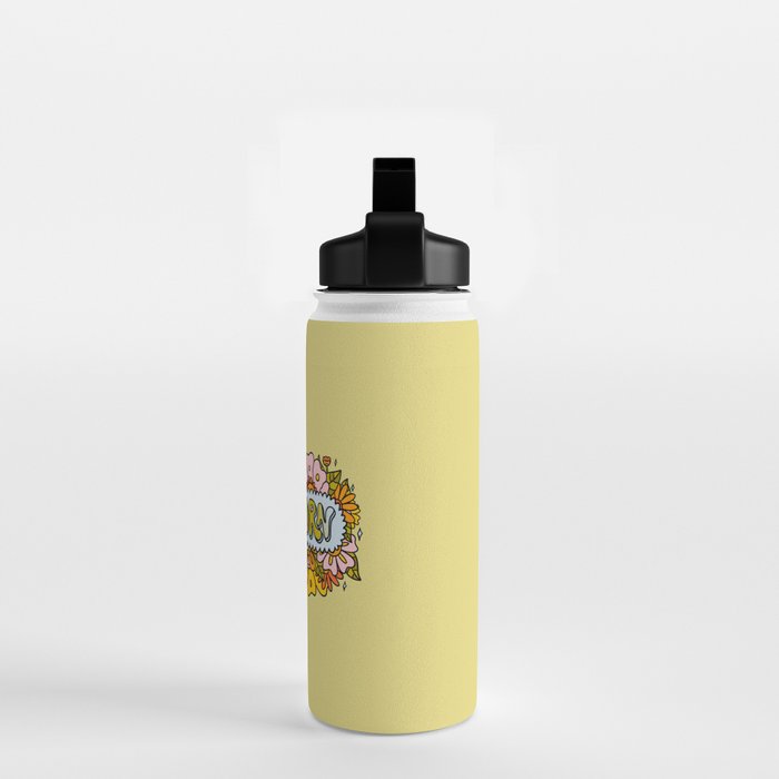 Capricorn Flowers Water Bottle Gallery Image 2