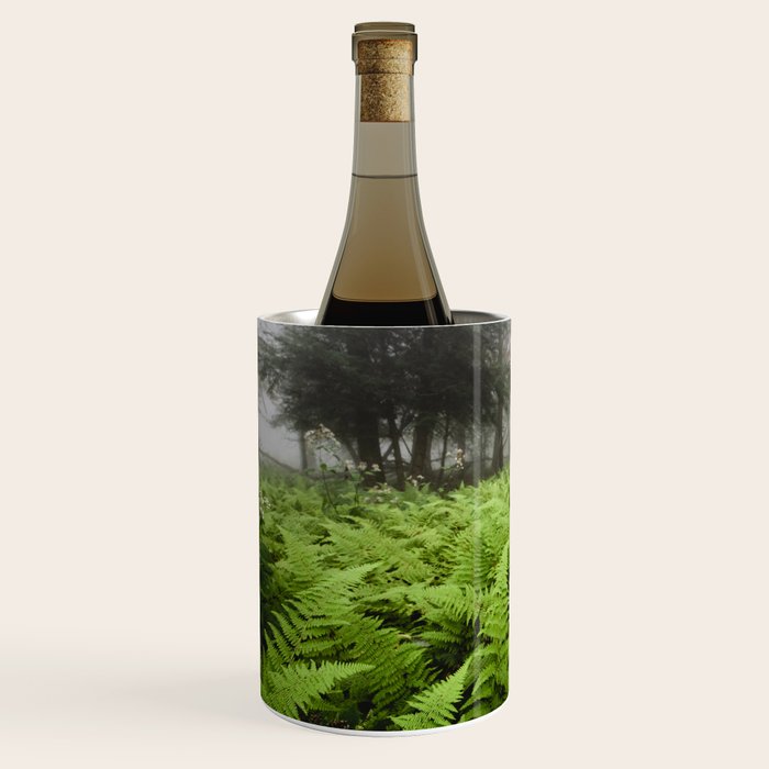 Fern Prairie Nature Forest Photography Wine Chiller Gallery Image 2