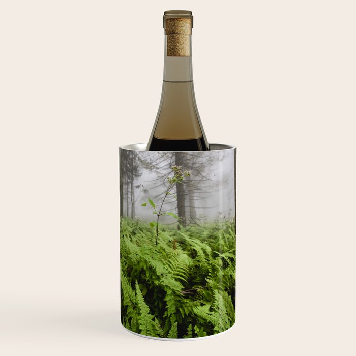 Fern Prairie Nature Forest Photography Wine Chiller Gallery Image 3