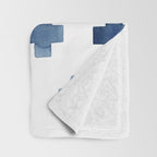 Crosses Scandinavian Pattern Throw Blanket Gallery Image 3