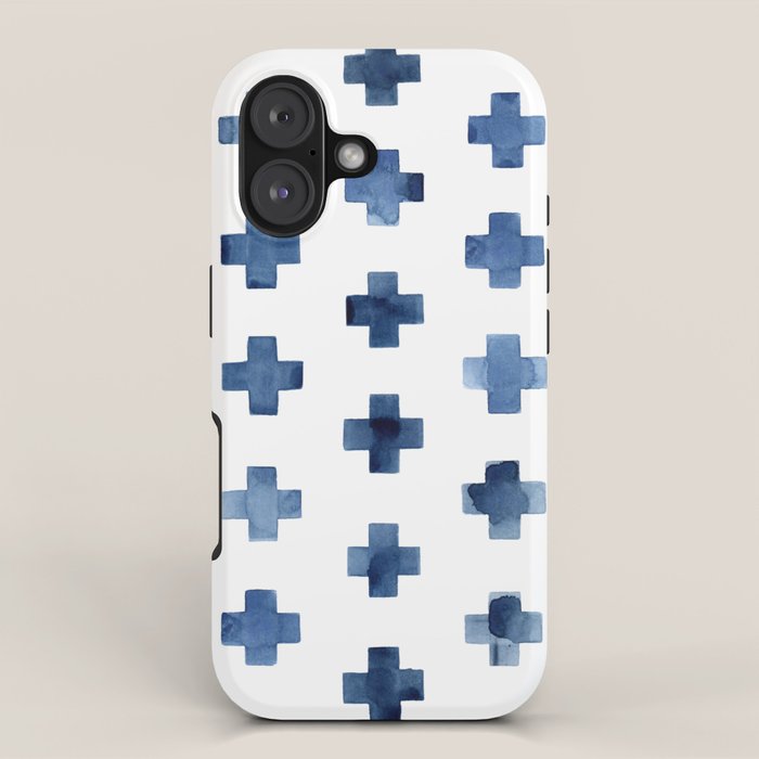 Crosses Scandinavian Pattern iPhone Case Gallery Image 1
