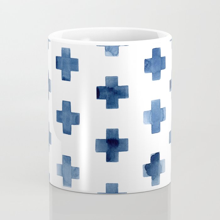 Crosses Scandinavian Pattern Coffee Mug Gallery Image 4