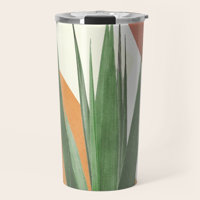 Abstract Agave Plant Travel Mug Gallery Image 1
