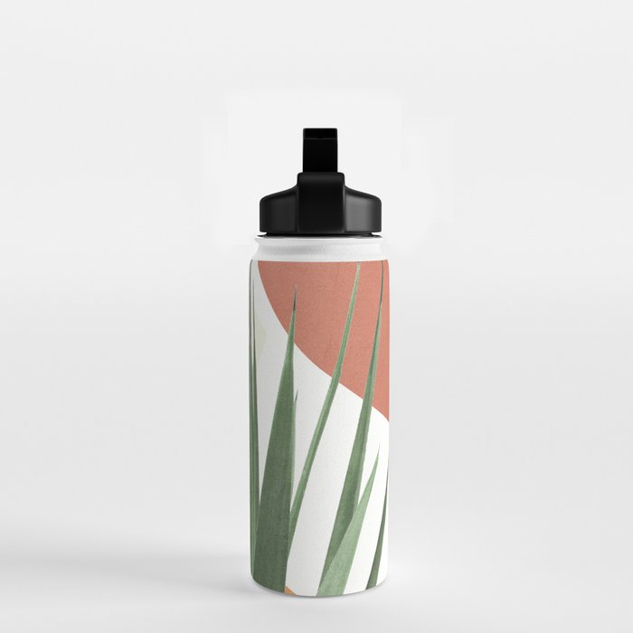Abstract Agave Plant Water Bottle Gallery Image 2