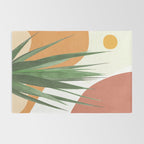 Abstract Agave Plant Rug Gallery Image 2