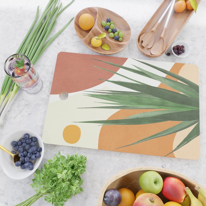 Abstract Agave Plant Cutting Board Gallery Image 2
