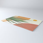 Abstract Agave Plant Rug Gallery Image 3