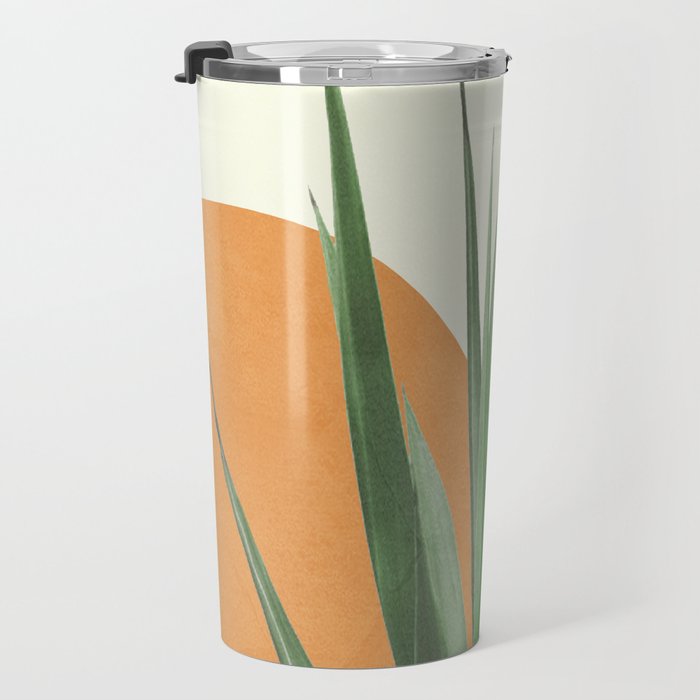 Abstract Agave Plant Travel Mug Gallery Image 3