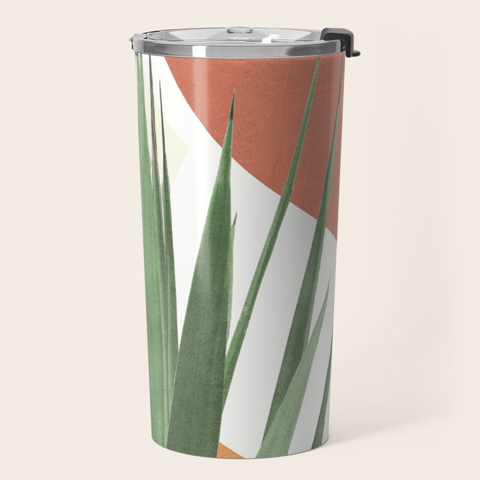 Abstract Agave Plant Travel Mug Gallery Image 2