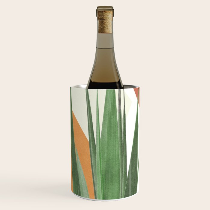 Abstract Agave Plant Wine Chiller Gallery Image 1