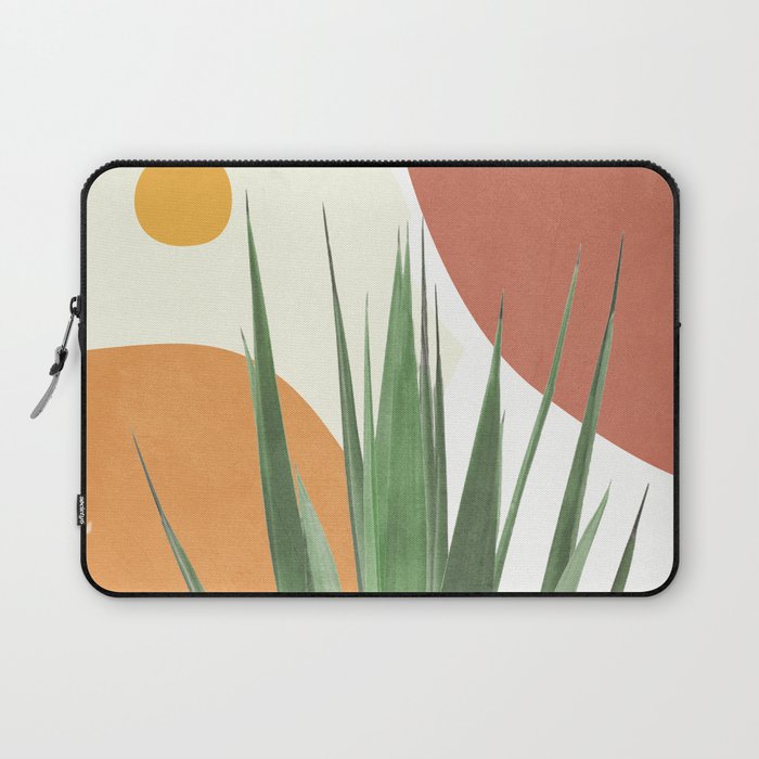 Abstract Agave Plant Laptop Sleeve Gallery Image 1
