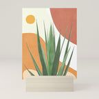Abstract Agave Plant Mini Art Print Gallery Image 5