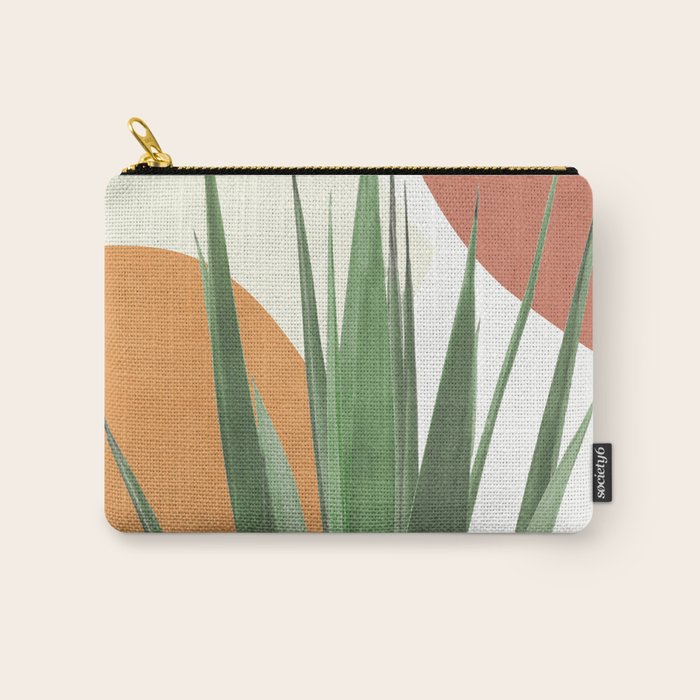 Abstract Agave Plant Carry All Pouch Gallery Image 1