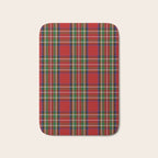 Festive Tartan Bath Mat Gallery Image 1