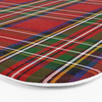 Festive Tartan Bath Mat Gallery Image 3