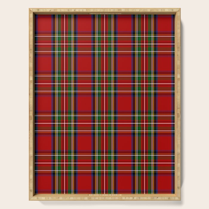 Festive Tartan Serving Tray Gallery Image 1