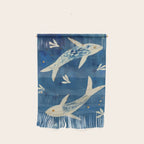 Zen Pond Art Wall Hanging Gallery Image 1