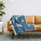 Zen Pond Art Throw Blanket Gallery Image 1
