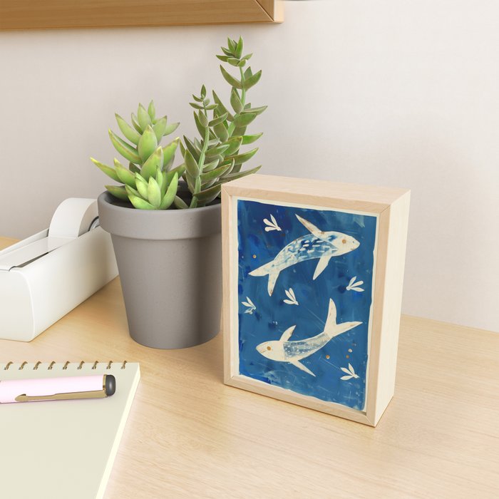 Zen Pond Art Mini Art Print Gallery Image 2