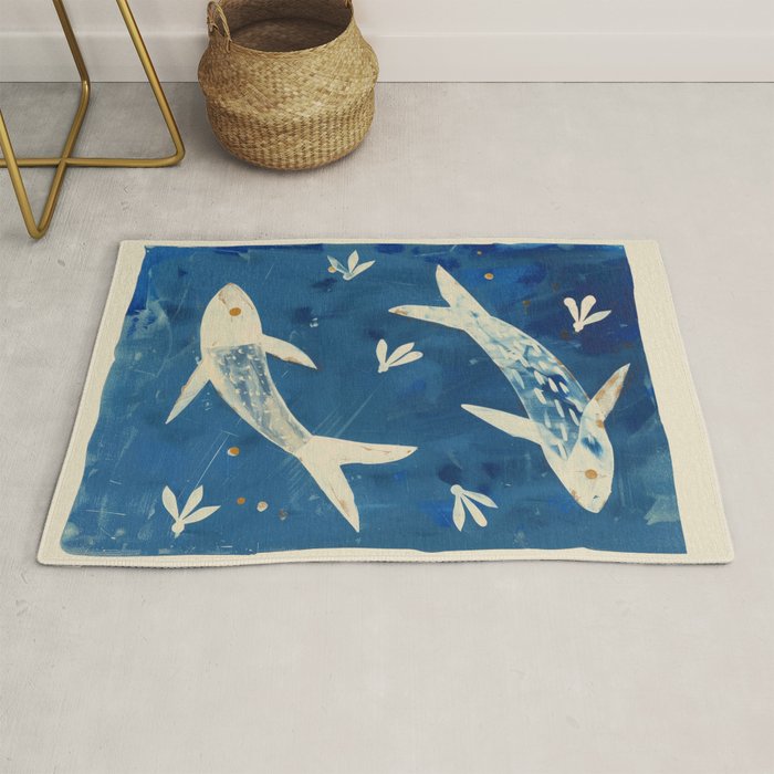 Zen Pond Art Rug Gallery Image 1