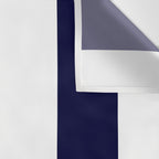 Navy Blue And White Stripes Wall Tapestry Gallery Image 3