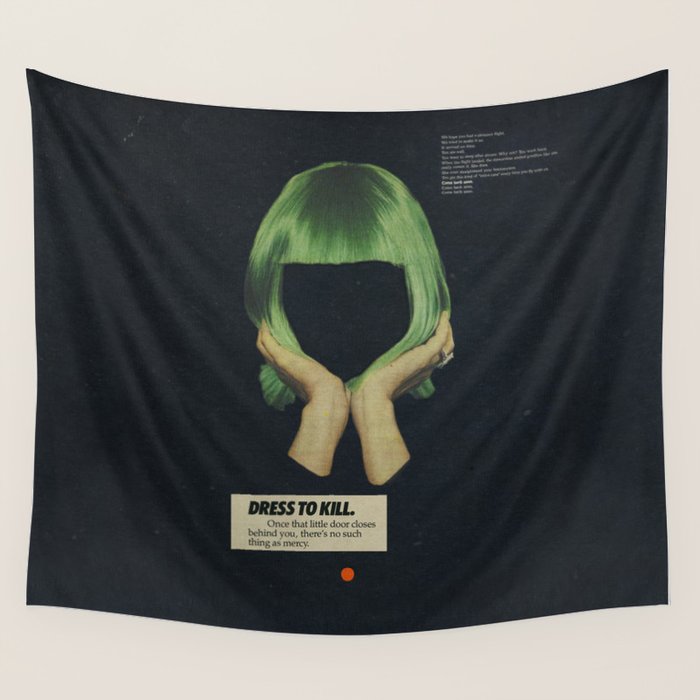Dress To Kill Wall Tapestry Gallery Image 1