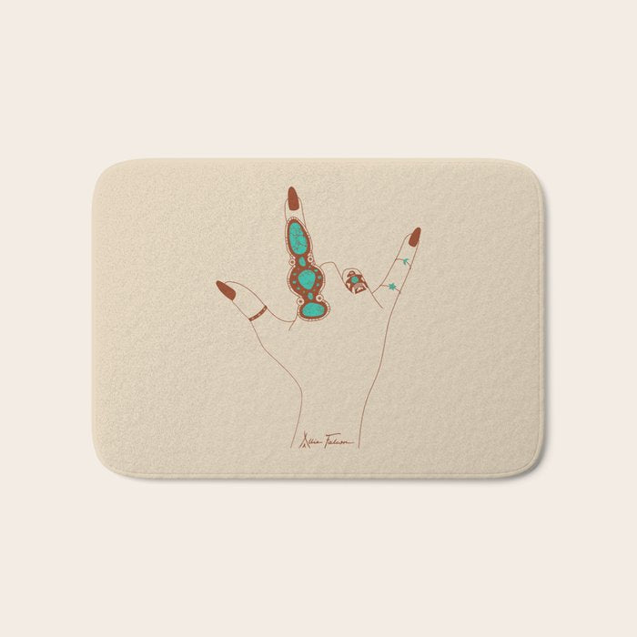 Love Language Bath Mat Gallery Image 1