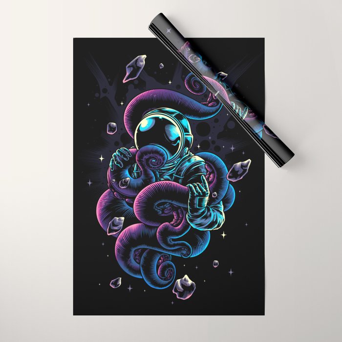 Octospace Wrapping Paper Gallery Image 1