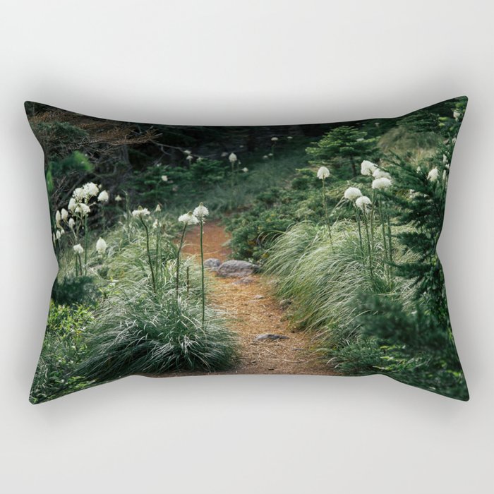 Bear Grass Trail Rectangular Pillow Gallery Image 1
