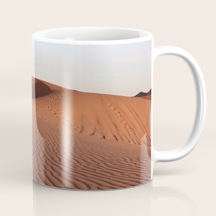 Fine Desert Structures Photo | Sahara Desert Morocco Art Print | Landscape Nature Travel Photography Coffee Mug Gallery Image 1