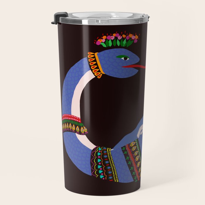 Shahmaran, half woman half snake Travel Mug Gallery Image 3
