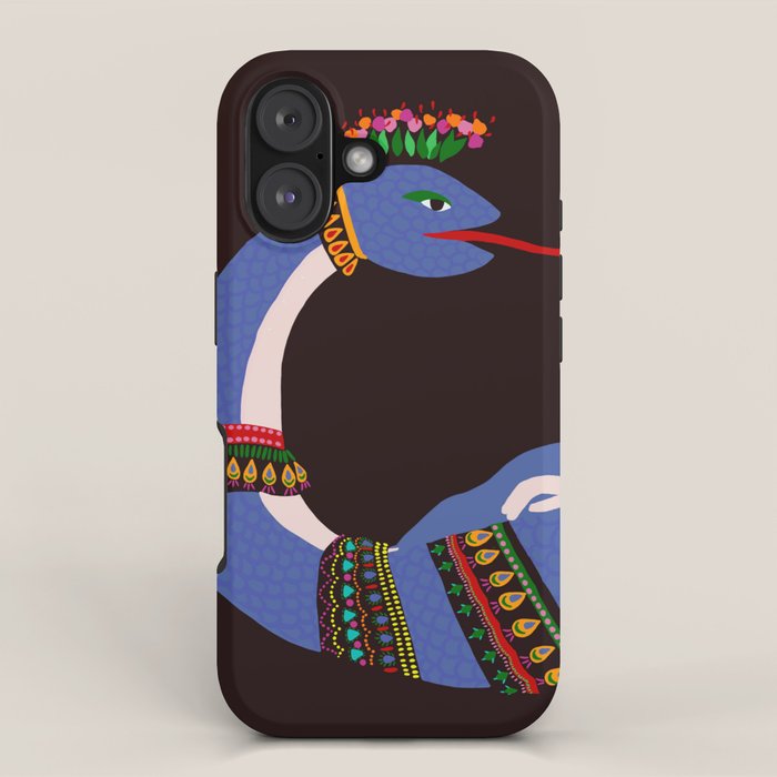 Shahmaran, half woman half snake iPhone Case Gallery Image 1