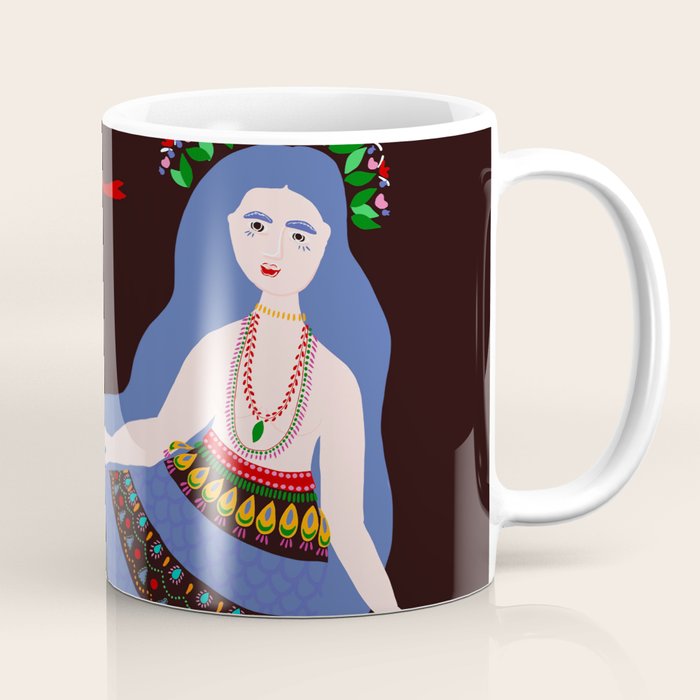Shahmaran, half woman half snake Coffee Mug Gallery Image 1