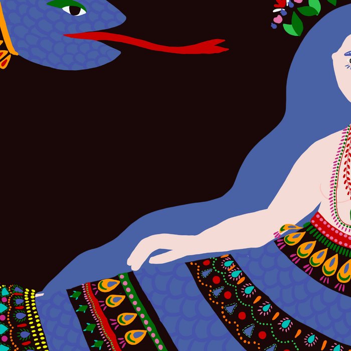 Shahmaran, half woman half snake Coffee Mug Gallery Image 2