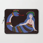 Shahmaran, half woman half snake Laptop Sleeve Gallery Image 1