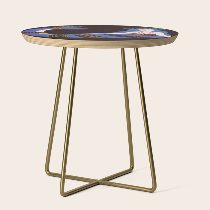 Shahmaran, half woman half snake Side Table Gallery Image 1