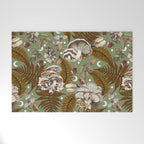 Mushrooms in moon forest G Welcome Mat Gallery Image 1