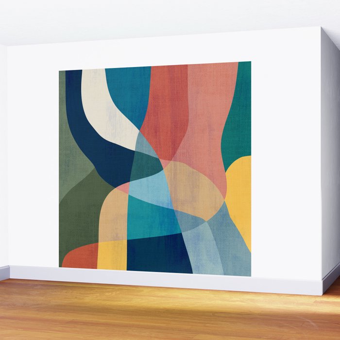 Waterfall and forest Wall Mural Gallery Image 2