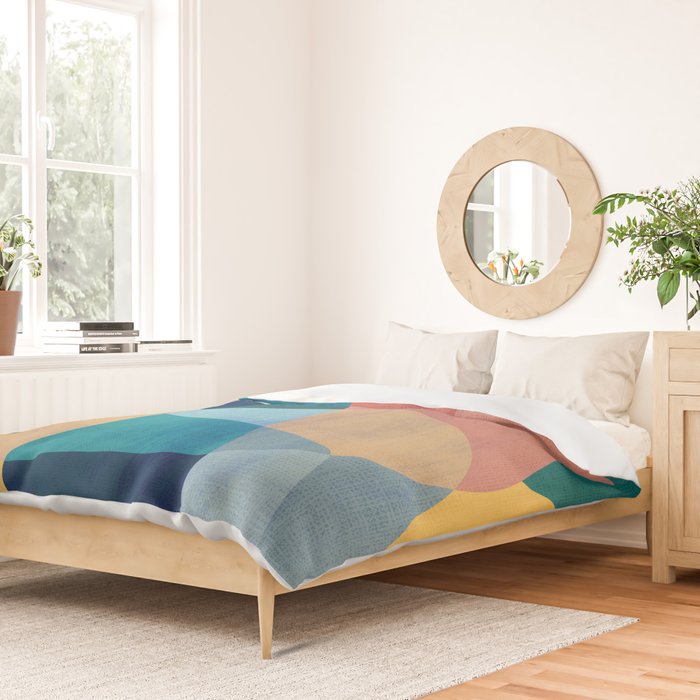 Waterfall and forest Duvet Cover Gallery Image 2