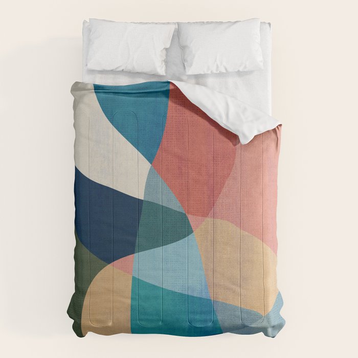 Waterfall and forest Comforter Gallery Image 6